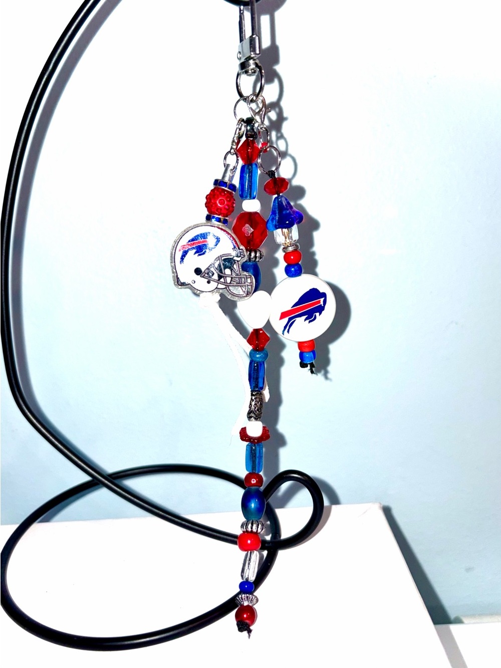 Handmade NFL Buffalo Bills Purse Charm